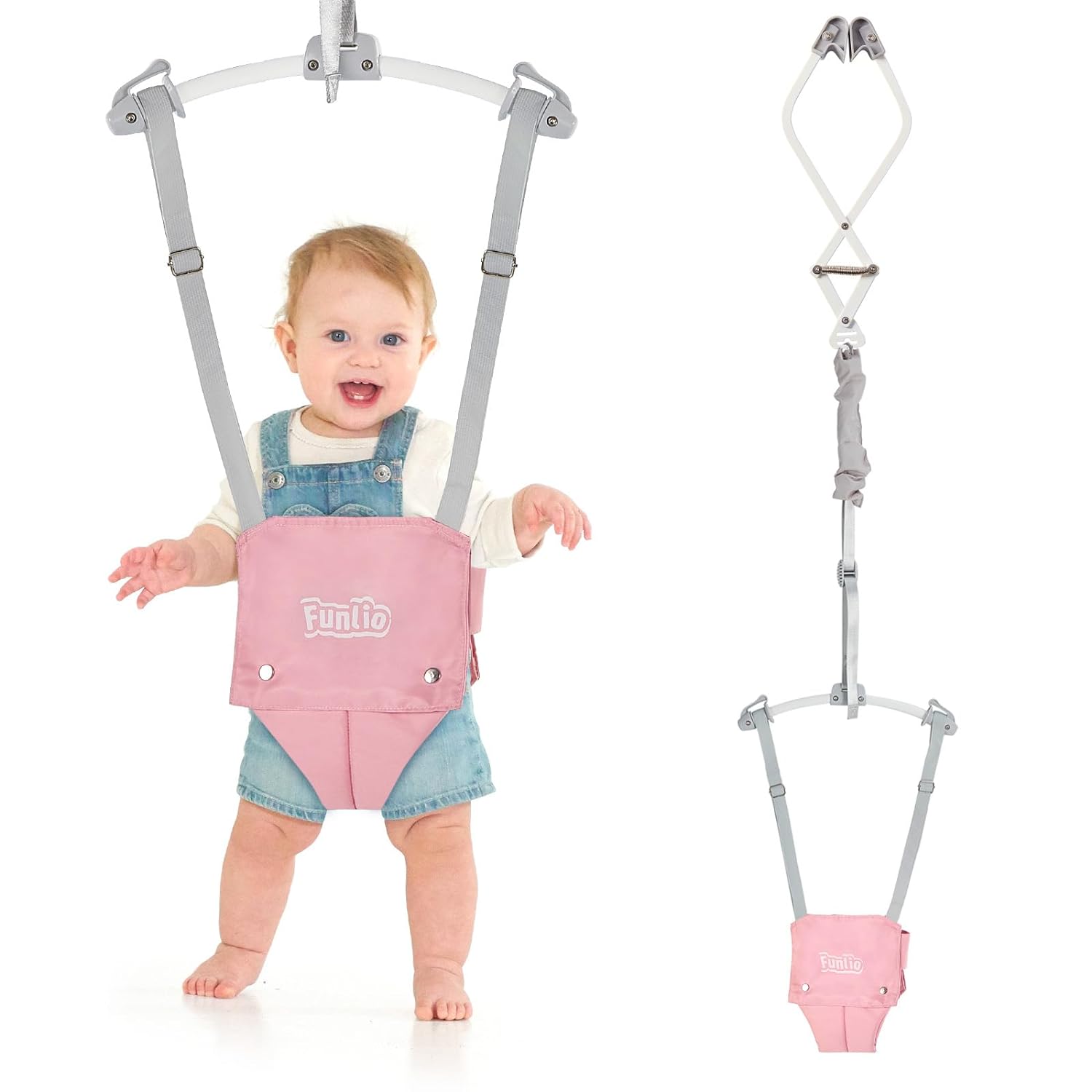 FUNLIO Baby Door Jumper for 6 24 Months with Door Clamp funlio