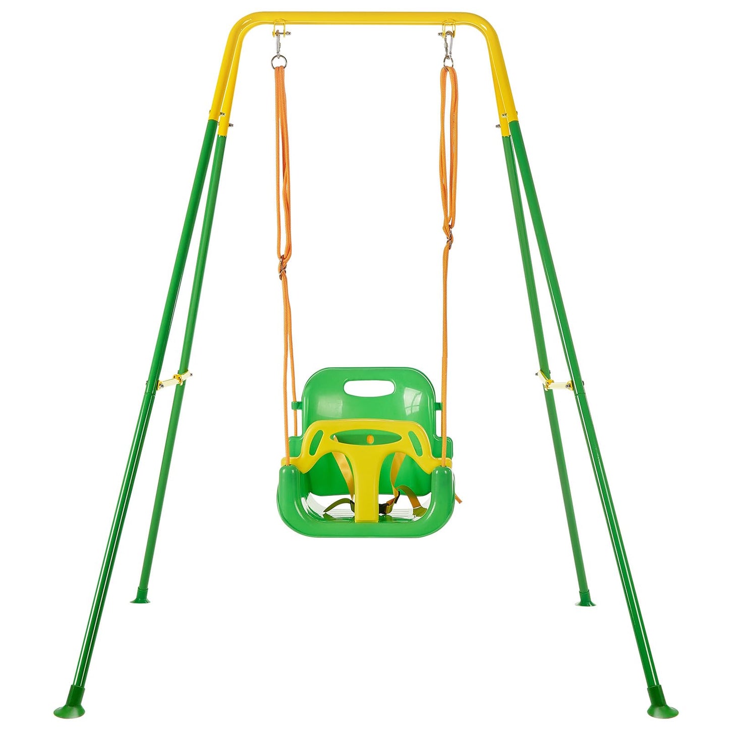 Set altalena FUNLIO 3 in 1 per bambini piccoli con 4 sacchi di sabbia