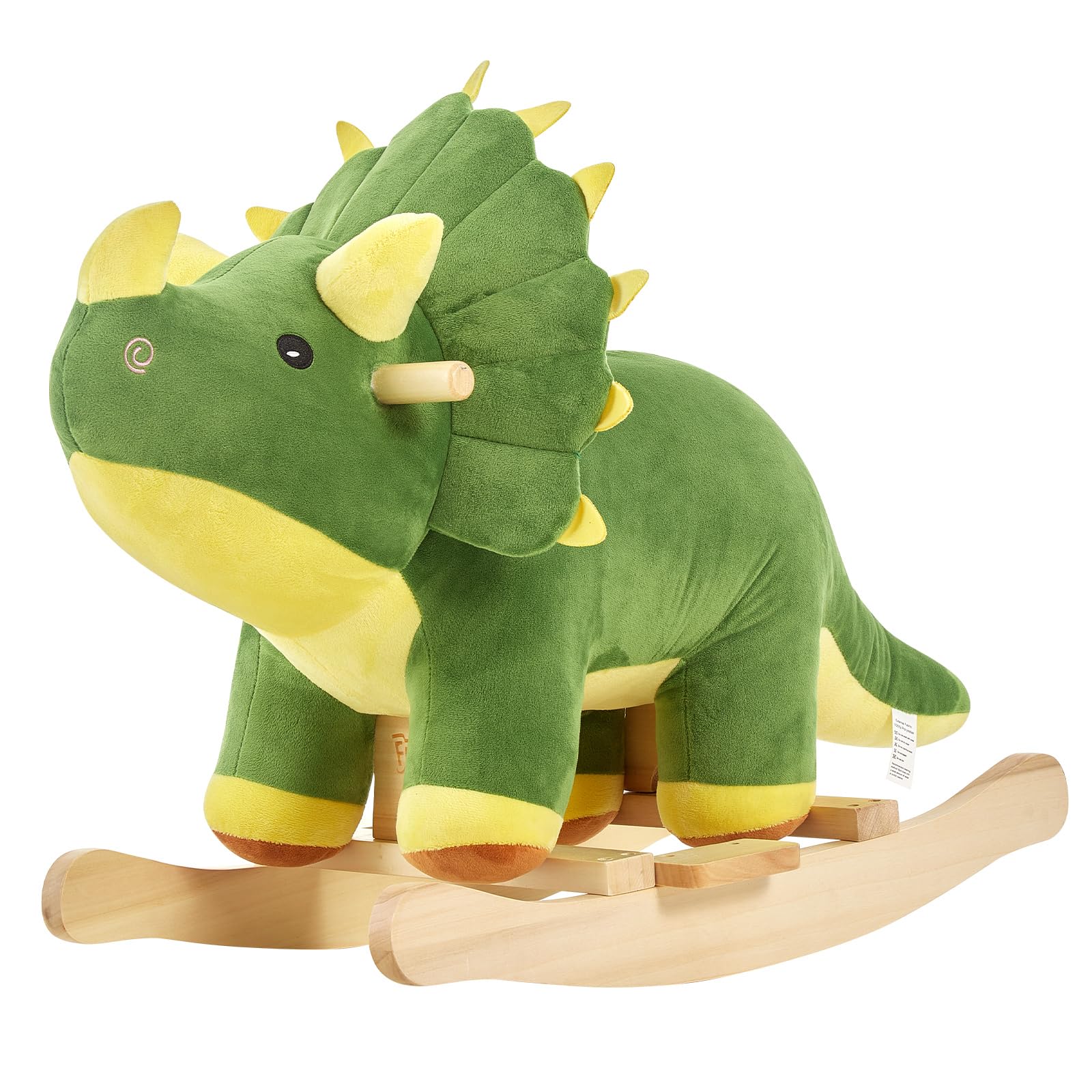 FUNLIO Dinosaur Baby Rocking Horse for Toddlers 1-3 Years