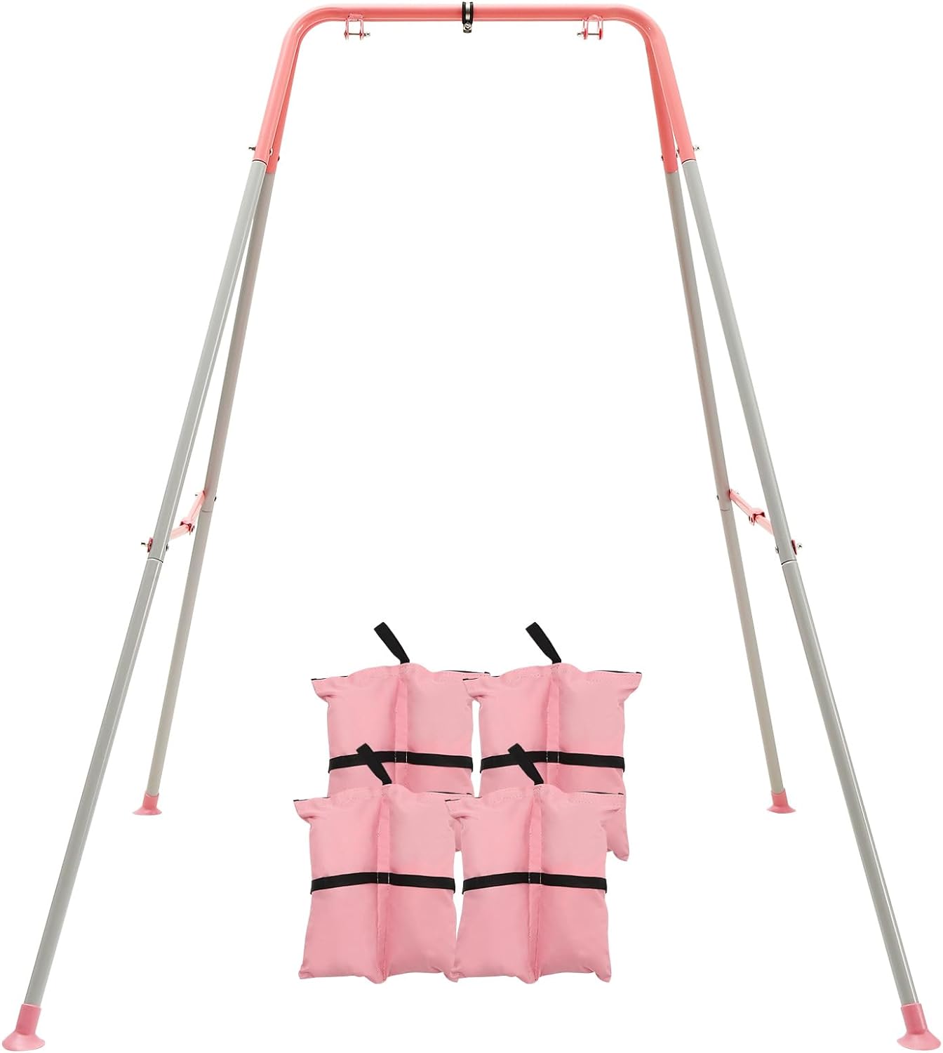 FUNLIO Foldable Swing Stand for Kids with 4 Sandbags