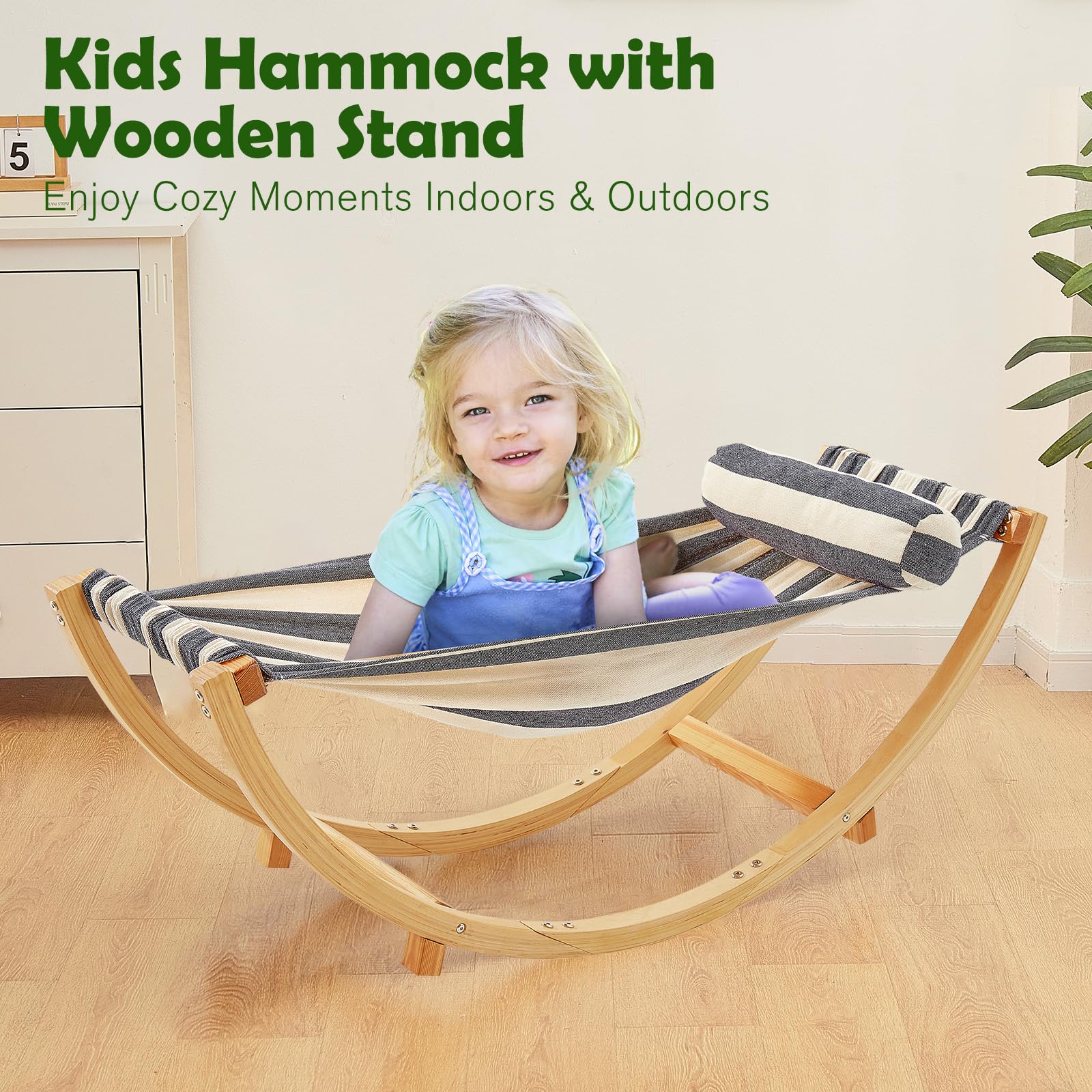 Childrens wooden orders rocking chair