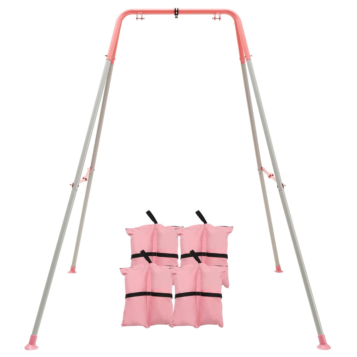 FUNLIO Foldable Swing Stand for Kids with 4 Sandbags