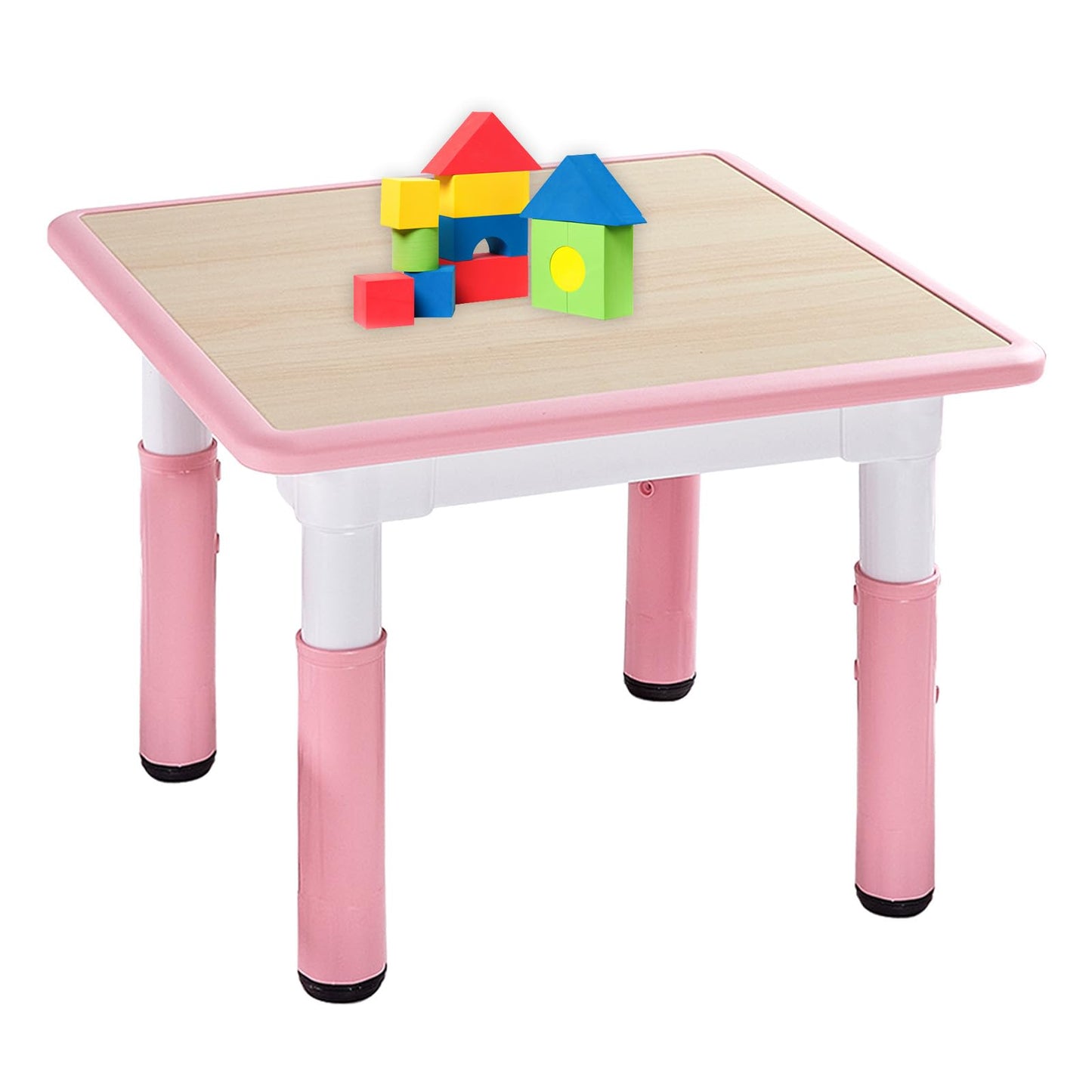 FUNLIO Adjustable Kids Table, 3 Level Height Adjustable