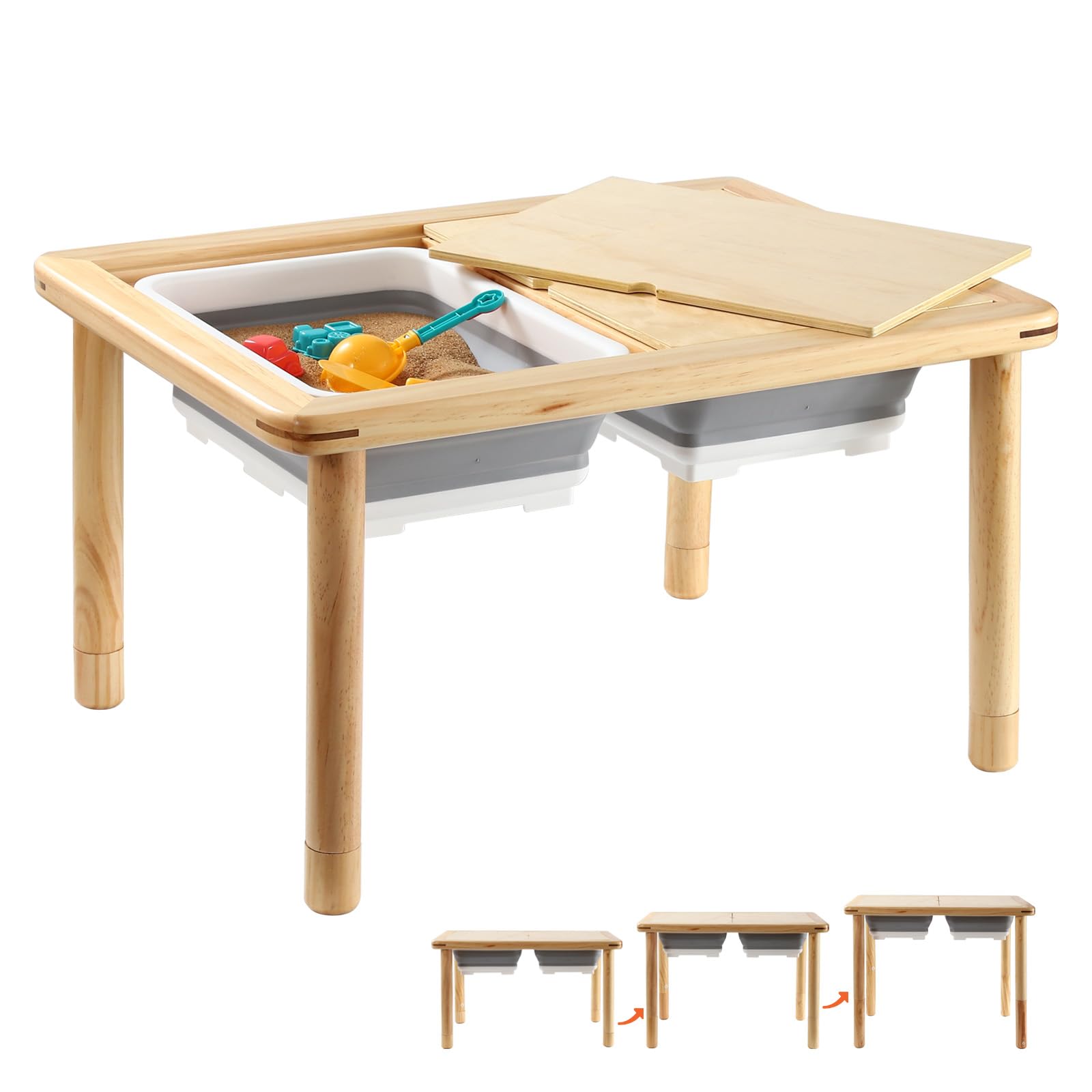 FLISAT Montessori newest sensory baby toddler table (last one)